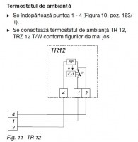 legare termostat la centrala Euroline